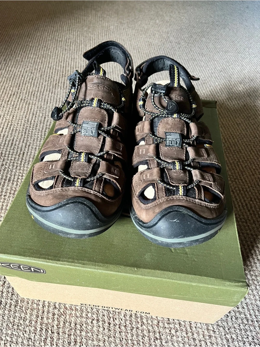 Keen Mens Brown Sandals